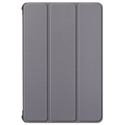 Huawei MatePad T10s 10'' atverčiamas pilkas odinis dėklas - knygutė | Priedai.lt