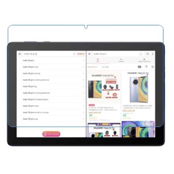 „Calans“ ekrāna aizsargplēve - dzidra (MatePad T10s)
