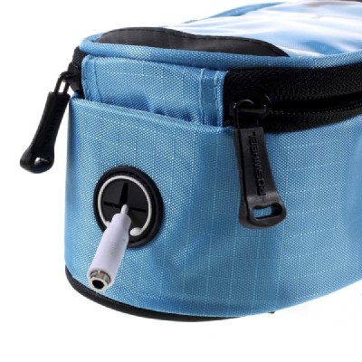 „Roswheel“ universāls telefona zils futrālis velosipēdam (XL) | Vacins.lv