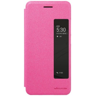 Huawei P10 Plus „Nillkin“ Sparkle atvēramais rozs maciņš | Vacins.lv