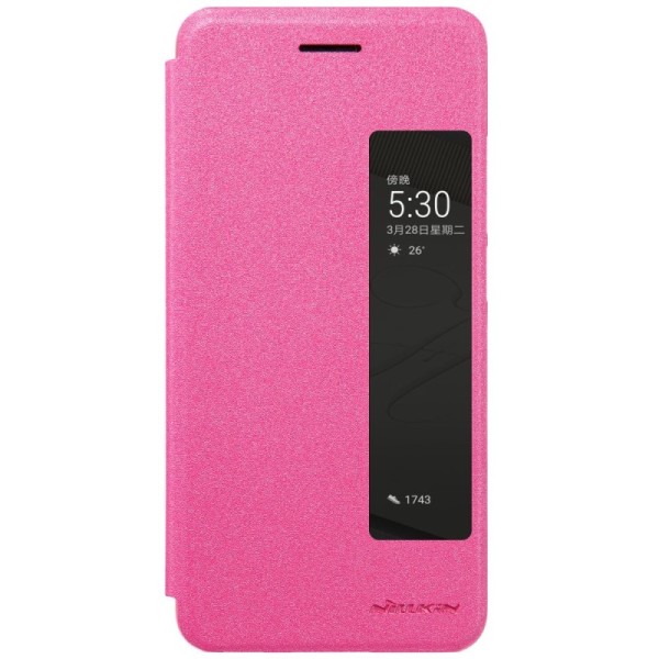 „Nillkin“ Sparkle atverčiamas dėklas - rožinis (P10 Plus)