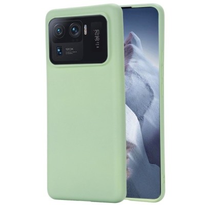 Xiaomi Mi 11 Ultra „Shell“ cieta silikona (TPU) zaļš apvalks | Vacins.lv