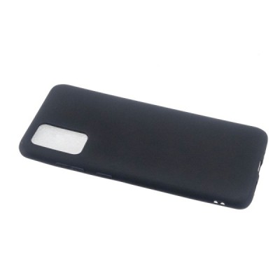 Samsung Galaxy A02s A025 (166.5x75.9x9.2mm) Shell kieto silikono TPU juodas dėklas - nugarėlė | Priedai.lt