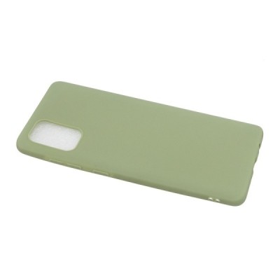 Samsung Galaxy A02s A025 (166.5x75.9x9.2mm) Shell kieto silikono TPU žalias dėklas - nugarėlė | Priedai.lt