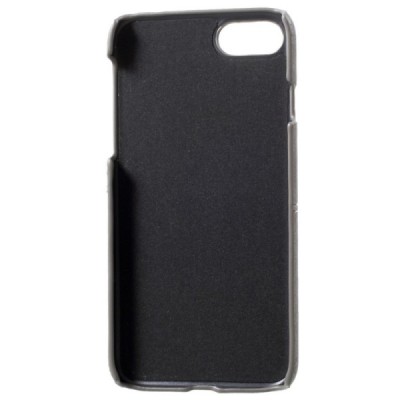 Apple iPhone 7 (iPhone 8) odinis pilkas dėklas su kortelių laikikliu | Priedai.lt