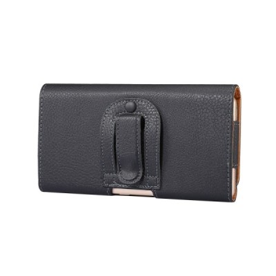 Klasisks universāls aizverams melns maciņš, ar kabatiņu kartem ielikt un iespēju piestiprināt pie siksnas (XXL izmērs) | Vacins.