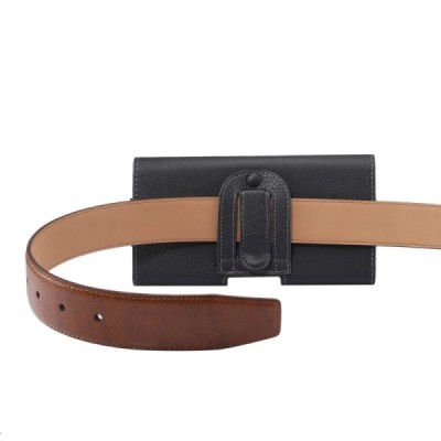 Klasisks universāls aizverams melns maciņš, ar kabatiņu kartem ielikt un iespēju piestiprināt pie siksnas (XXL izmērs) | Vacins.