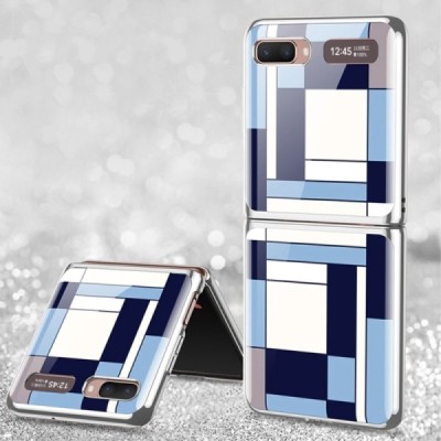Samsung Galaxy Z Flip (F700) GKK Pattern zils plastika apvalks | vacins.lv