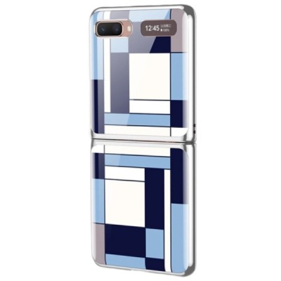 Samsung Galaxy Z Flip (F700) GKK Pattern zils plastika apvalks | vacins.lv