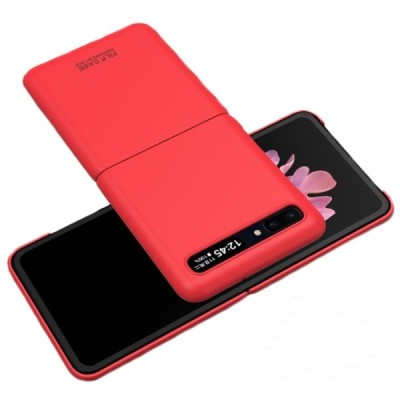 Samsung Galaxy Z Flip (F700) GKK Creative sarkans plastika apvalks | vacins.lv