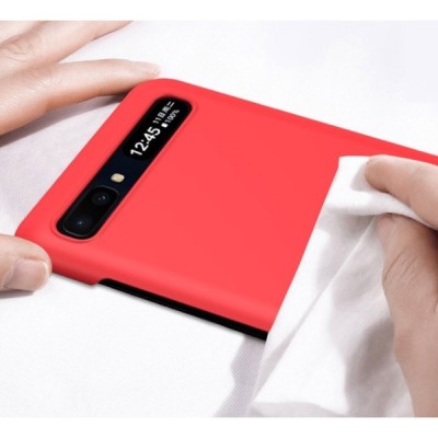 Samsung Galaxy Z Flip (F700) GKK Creative sarkans plastika apvalks | vacins.lv