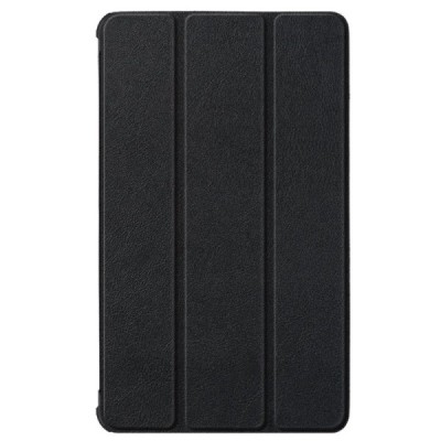 Samsung Galaxy Tab A7 Lite 8.7 2021 (T220, T225) atverčiamas juodas odinis dėklas - knygutė | Priedai.lt