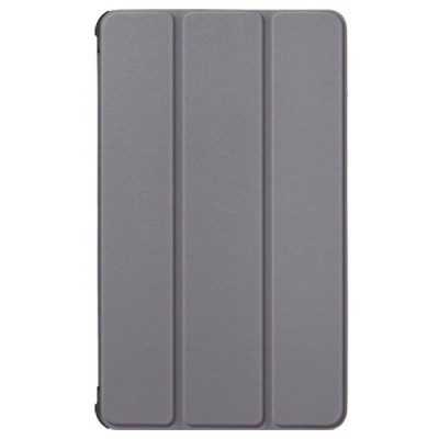 Samsung Galaxy Tab A7 Lite 8.7 2021 (T220, T225) atverčiamas pilkas odinis dėklas - knygutė | Priedai.lt