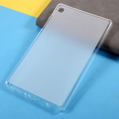 Samsung Galaxy Tab A7 Lite 8.7 2021 (T220, T225) kieto silikono TPU skaidrus dėklas - nugarėlė | Priedai.lt