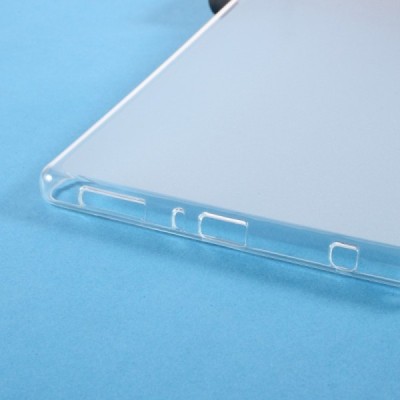 Samsung Galaxy Tab A7 Lite 8.7 2021 (T220, T225) kieto silikono TPU skaidrus dėklas - nugarėlė | Priedai.lt