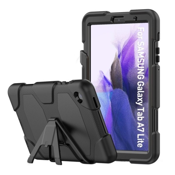 Sustiprintos apsaugos dėklas - juodas (Galaxy Tab A7 Lite 8.7)