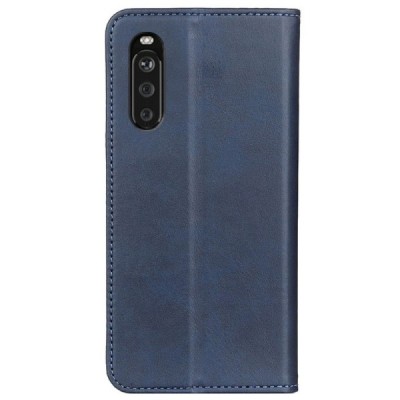 Sony Xperia 10 III „Split“ sērijas zils atvērams maciņš, maks | Vacins.lv