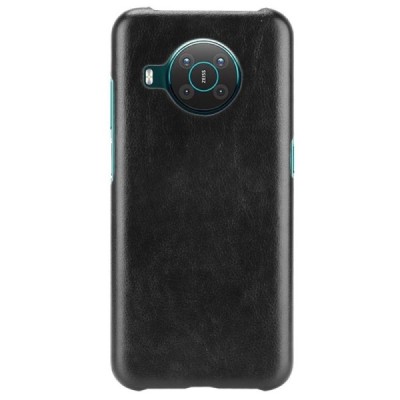 Soft Slim Nokia X20 (X10) melns ādas apvalks | Vacins.lv