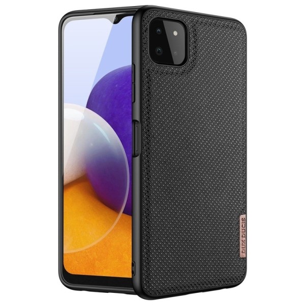 „Dux Ducis“ Fino apvalks - melns (Galaxy A22 5G)