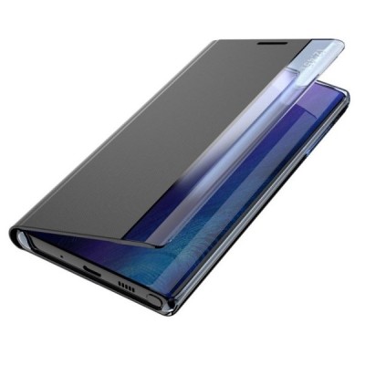 Samsung Galaxy A22 5G View Line melns atvērams maciņš (maks) | Vacins.lv