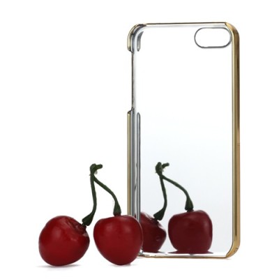 Veidrodinis auksinis Apple iPhone SE (5, 5s) dėklas (dėkliukas) / Priedai.lt