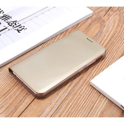 Samsung Galaxy J3 2017 (J330) plastikinis atverčiamas auksinis dėklas | Priedai.lt