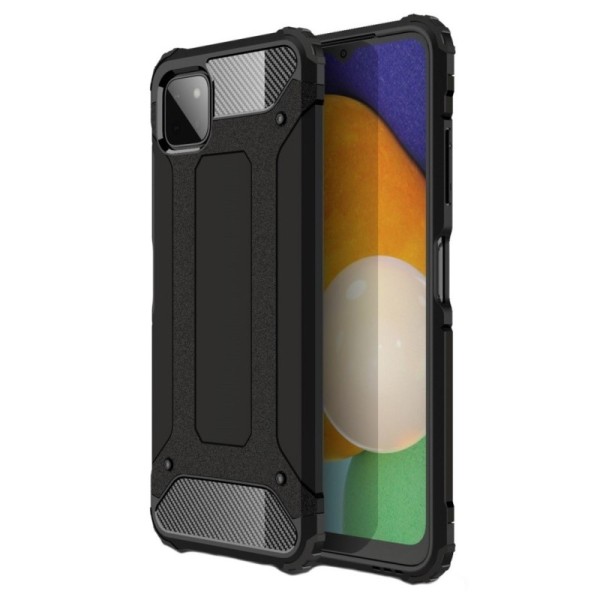 Pastiprinātas aizsardzības apvalks - melns (Galaxy A22 5G)