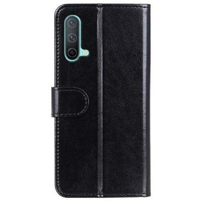 OnePlus Nord CE 5G atvēramais ādas melns maciņš (maks) | Vacins.lv