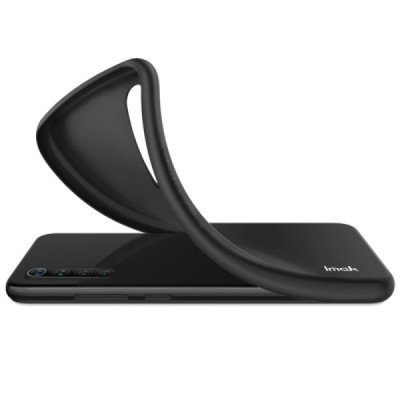 OnePlus Nord CE 5G „Imak“ cieta silikona (TPU) melns apvalks | vacins.lv