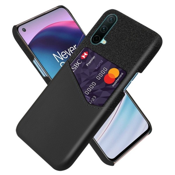 „KSQ“ Shell ādas apvalks - melns (OnePlus Nord CE)