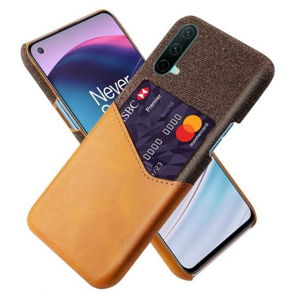 „KSQ“ Shell ādas apvalks - brūns (OnePlus Nord CE)