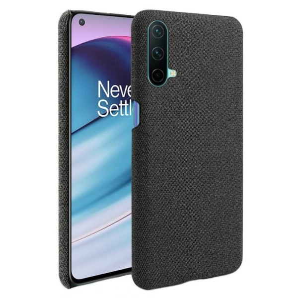 „Bi-Color“ Splicing ādas apvalks - melns (OnePlus Nord CE)