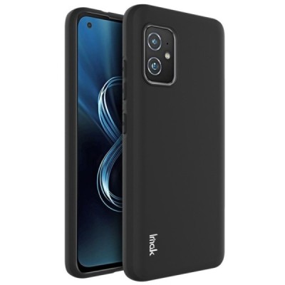 Asus Zenfone 8 (ZS590KS) „Imak“ kieto silikono TPU juodas dėklas - nugarėlė | Priedai.lt
