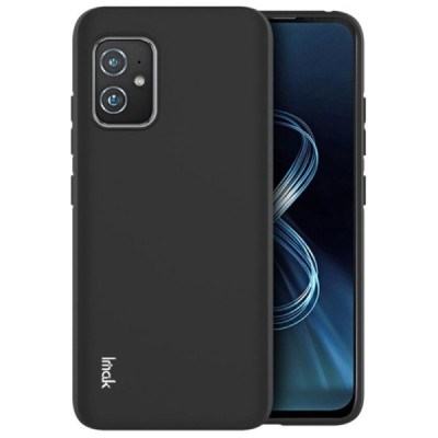 Asus Zenfone 8 (ZS590KS) „Imak“ kieto silikono TPU juodas dėklas - nugarėlė | Priedai.lt