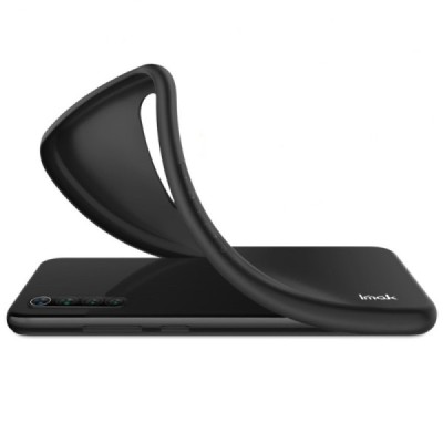 Asus Zenfone 8 (ZS590KS) „Imak“ kieto silikono TPU juodas dėklas - nugarėlė | Priedai.lt