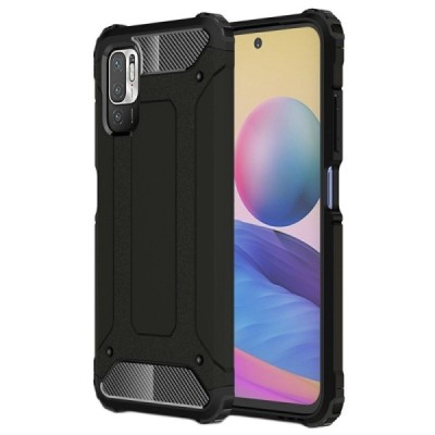 Pastiprinātas aizsardzības melns Xiaomi Poco M3 Pro (Redmi Note 10 5G) apvalks | Vacins.lv