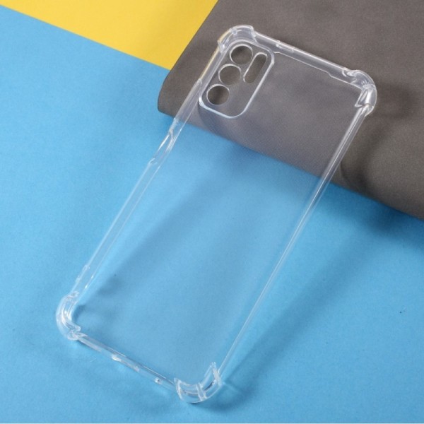 Cieta silikona (TPU) vāciņš - dzidrs (Poco M3 Pro / Redmi Note 10 5G)