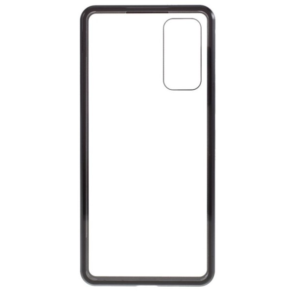 „Frame“ magnetinis pilnai dengiantis dėklas - skaidrus (Galaxy S20 FE)