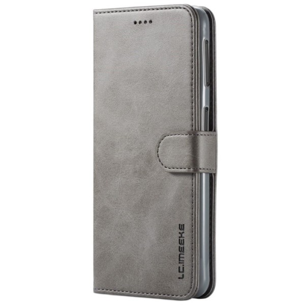 „Imeeke“ atverčiamas dėklas - pilkas (Galaxy A7 2018)