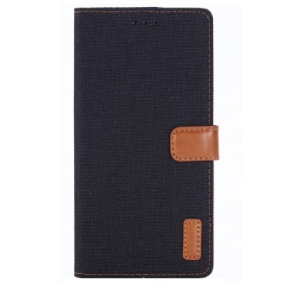 „Oxford“ Sony Xperia XZ1 juodas odinis dėklas | Priedai.lt