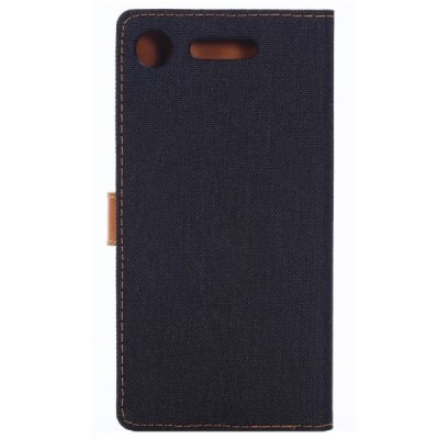 „Oxford“ Sony Xperia XZ1 juodas odinis dėklas | Priedai.lt