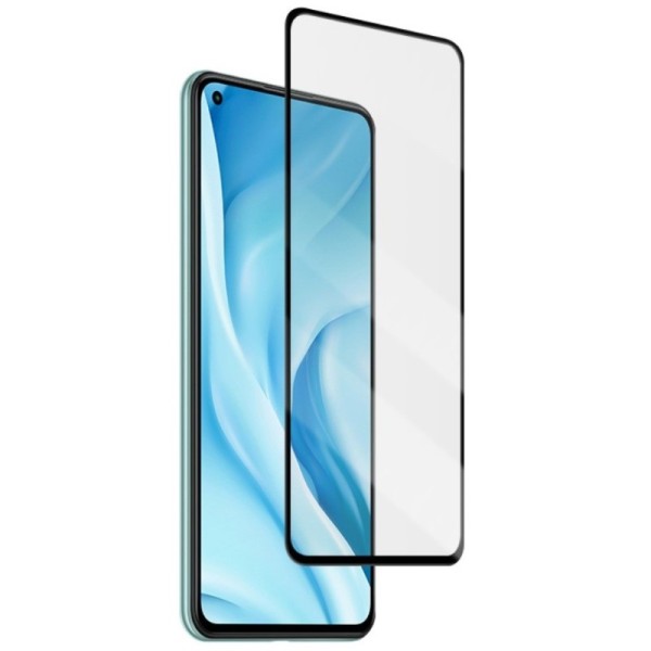 „Mocolo“ Tempered Glass pilnīgi aizsedzams ekrāna aizsargstikls 3D - melns (Mi 11 Lite)