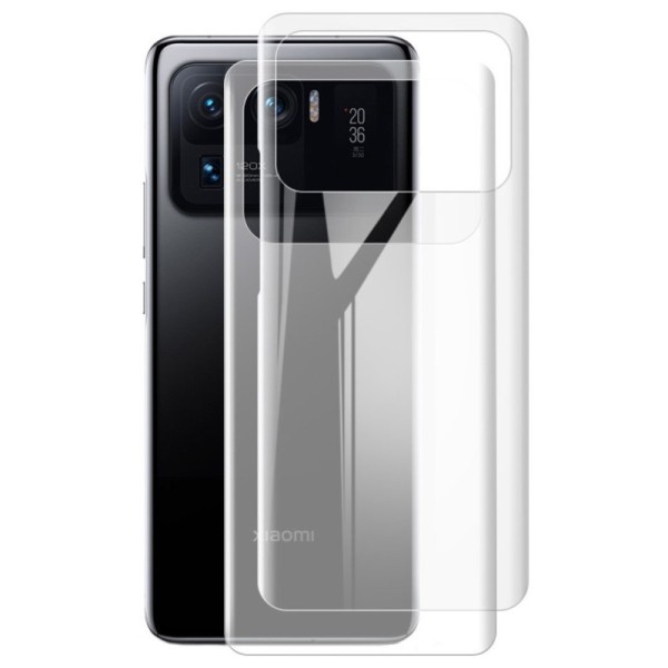 „Imak“ apsauginės hidrogelio nugarėlės plėvelės (pilnai dengiančios) - skaidrios (Mi 11 Ultra)