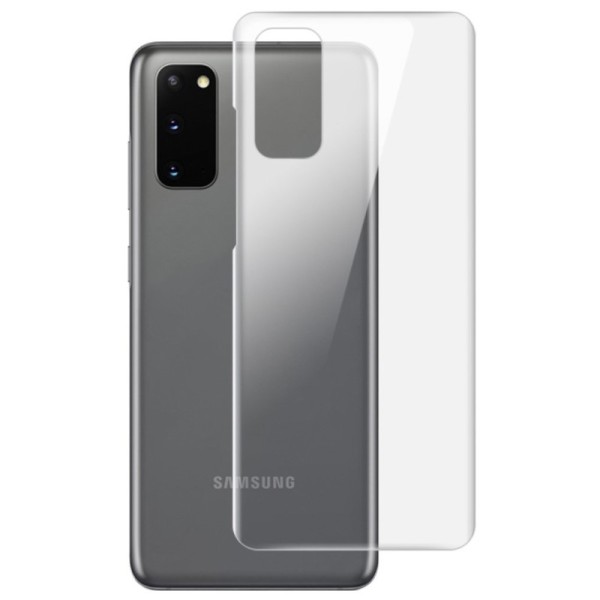 „Imak“ apsauginės hidrogelio nugarėlės plėvelės (pilnai dengiančios) - skaidrios (Galaxy S20)