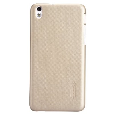 Nillkin Frosted Shield HTC Desire 816 plastikinis šampaninis dėklas - nugarėlė su ekrano plėvele/ Priedai.lt