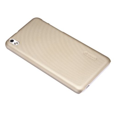 Nillkin Frosted Shield HTC Desire 816 plastikinis šampaninis dėklas - nugarėlė su ekrano plėvele/ Priedai.lt