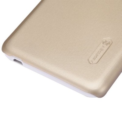 Nillkin Frosted Shield HTC Desire 816 plastikinis šampaninis dėklas - nugarėlė su ekrano plėvele/ Priedai.lt