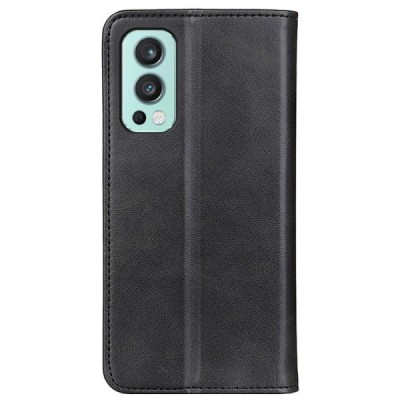 OnePlus Nord 2 „Split“ sērijas melns atvērams maciņš, maks | Vacins.lv