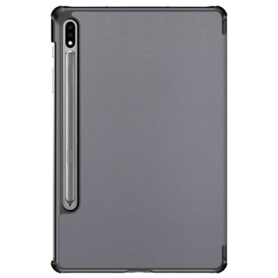 Samsung Galaxy Tab S7 FE 12.4", S7+ 12.4" (T976) atvēramais pelēks maciņš | Vacins.lv