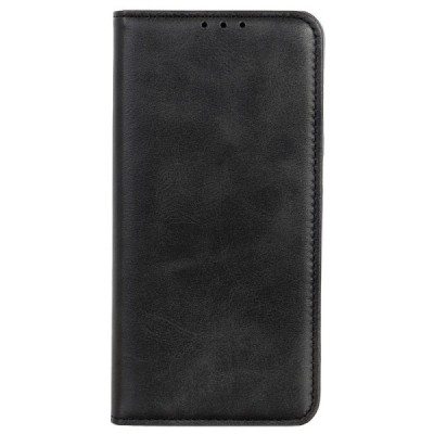 Xiaomi Poco M3 Pro (Redmi Note 10 5G) „Split“ sērijas melns atvērams maciņš, maks | Vacins.lv